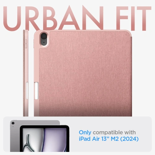 Etui Spigen Urban Fit Apple iPad Air 13" 2024 (6. generacji) Rose Gold