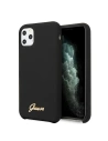 Hurtownia GSM - Etui Guess GUHCN65LSLMGBK Apple iPhone 11 Pro Max black/czarny hard case Silicone Vintage Gold Logo - GUE273BLK - {ean13} - Hurt