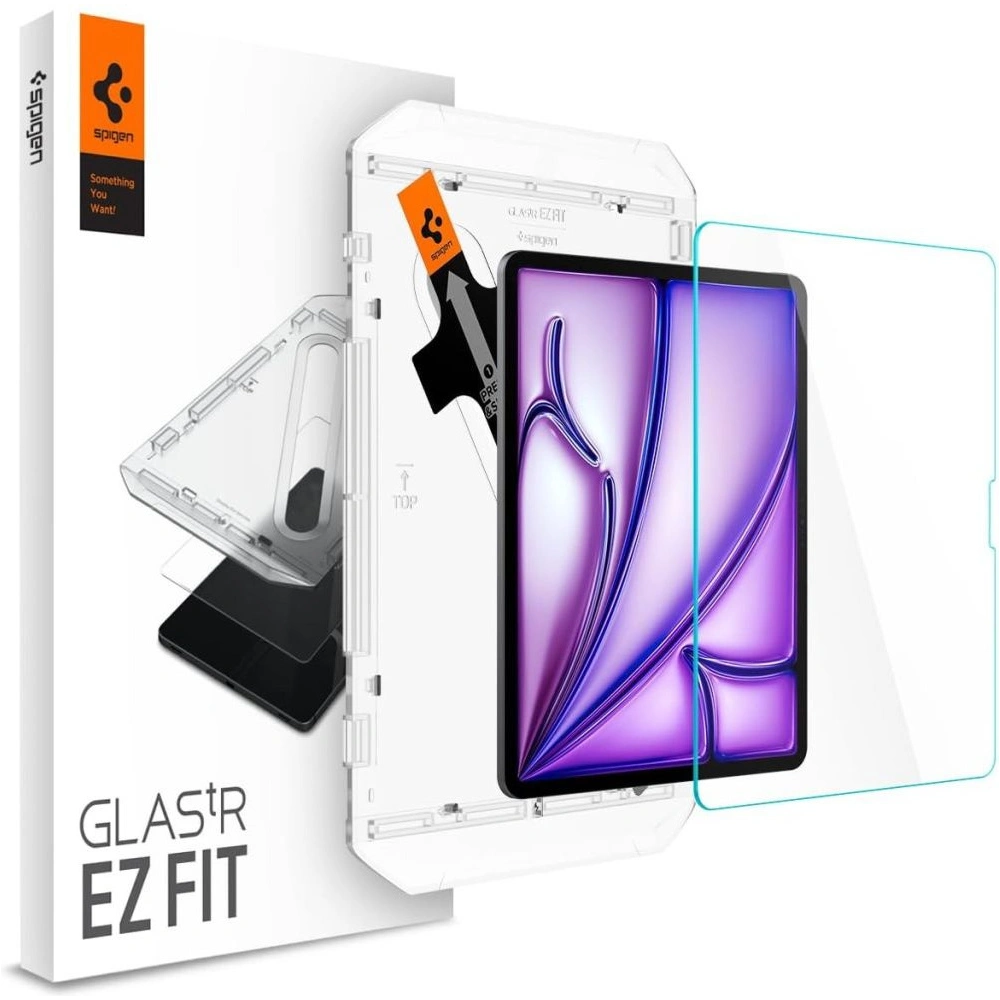 Hurtownia GSM - Edzett üveg Spigen GLAS.tR ez Fit Apple iPad Air 13" 2024 (6. generáció) Átlátszó - SPN3418 - {ean13} - Hurt