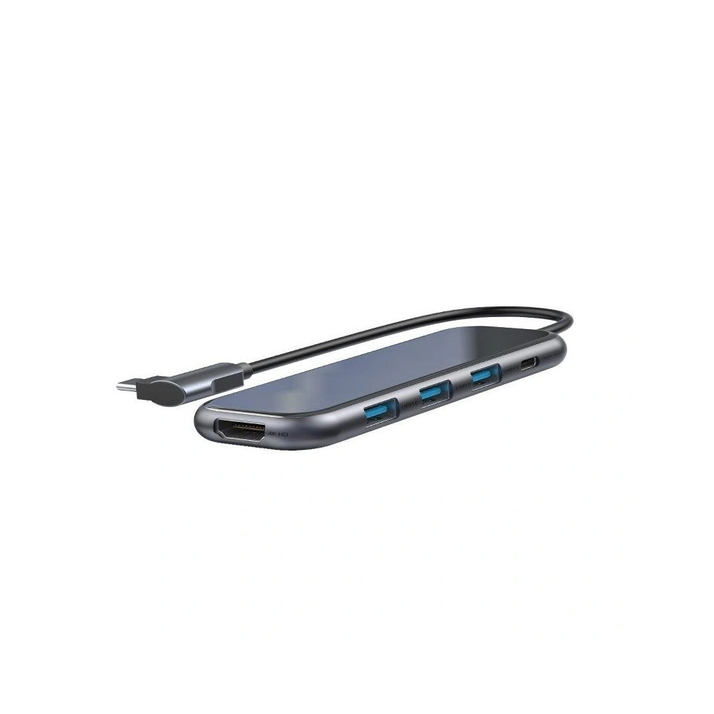 Hurtownia GSM - Adapter 5w1 Baseus Hub USB-C na 3x USB 3.0 + HDMI + USB-C PD - BSU684 - {ean13} - Hurt