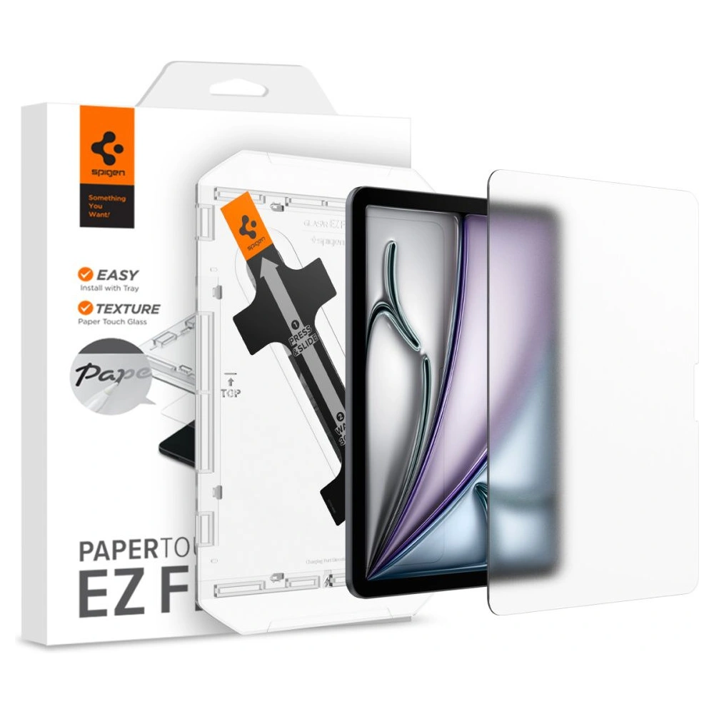 Hurtownia GSM - Szkło hartowane Spigen Paper Touch Apple iPad Air 11" 2024 (6. generacji) Matte Clear - SPN3420 - {ean13} - Hurt