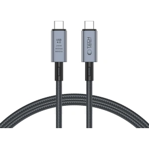 Hurtownia GSM - Kabel Tech-Protect Ultraboost Max USB-C / USB-C Thunderbolt 4.0 8K 40Gbps PD 240W 100cm Grau - THP2841 - {ean13} - Hurt