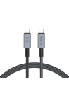 Kabel Tech-Protect Ultraboost Max USB-C / USB-C Thunderbolt 4.0 8K 40Gbps PD 240W 100cm Grey