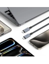 Hurtownia GSM - Kabel Tech-Protect Ultraboost Max USB-C / USB-C Thunderbolt 4.0 8K 40Gbps PD 240W 100cm Grey - THP2841 - {ean13} - Hurt