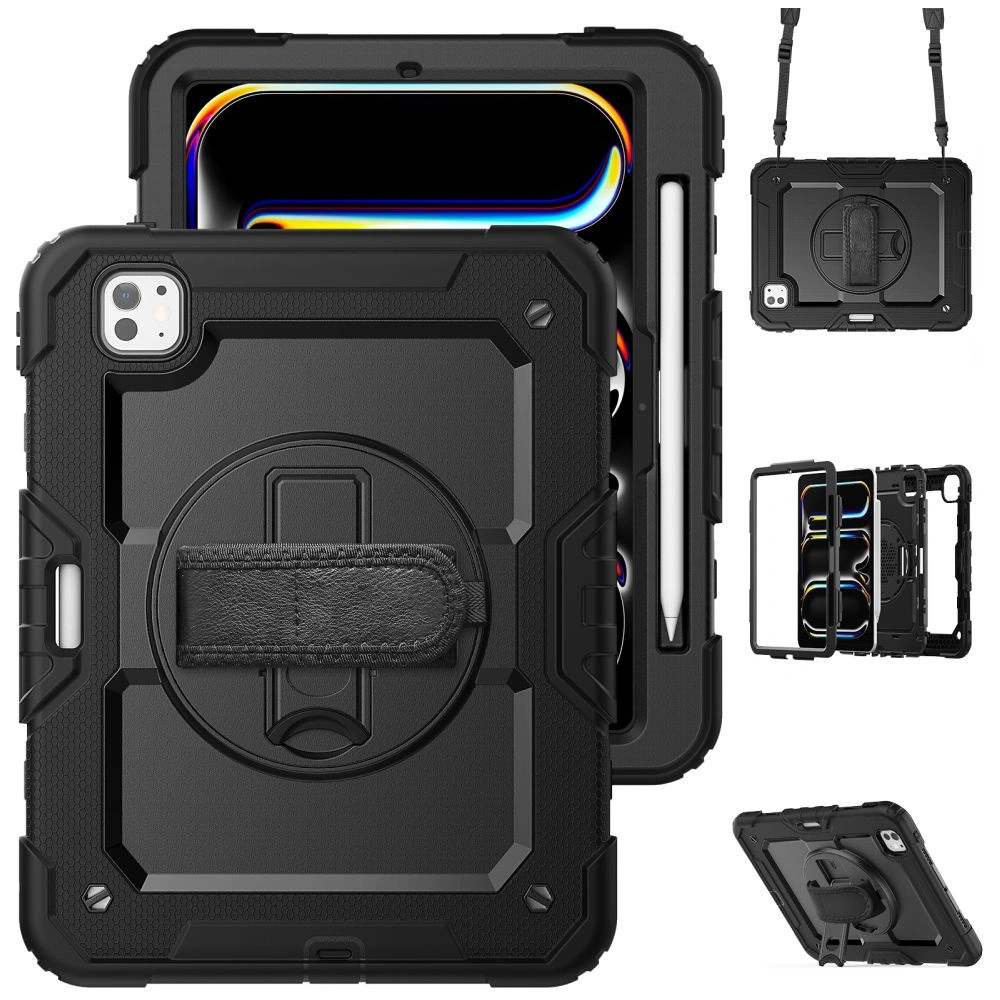 Hurtownia GSM - Etui Tech-Protect Solid360 Apple iPad Pro 11" 2024 (5. generacji) Black - THP2842 - {ean13} - Hurt