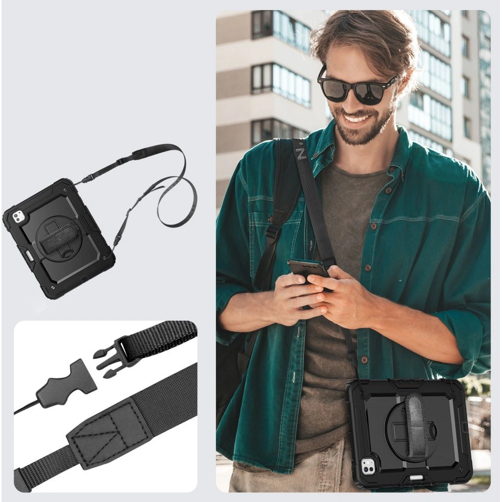 Hurtownia GSM - Etui Tech-Protect Solid360 Apple iPad Pro 11" 2024 (5. generacji) Black - THP2842 - {ean13} - Hurt