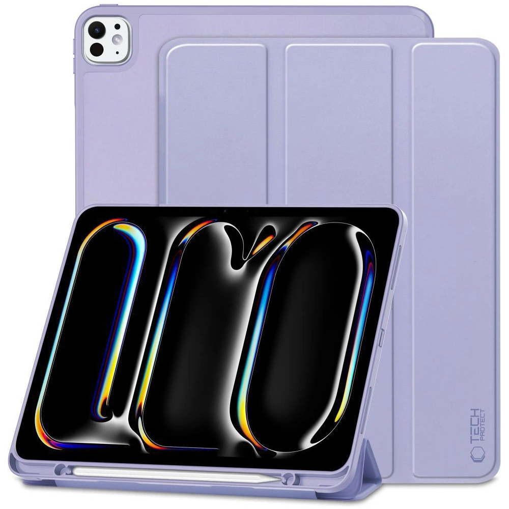 Hurtownia GSM - Etui Tech-Protect SmartCase Pen Apple iPad Pro 13" 2024 (7. generacji) Violet - THP2843 - {ean13} - Hurt