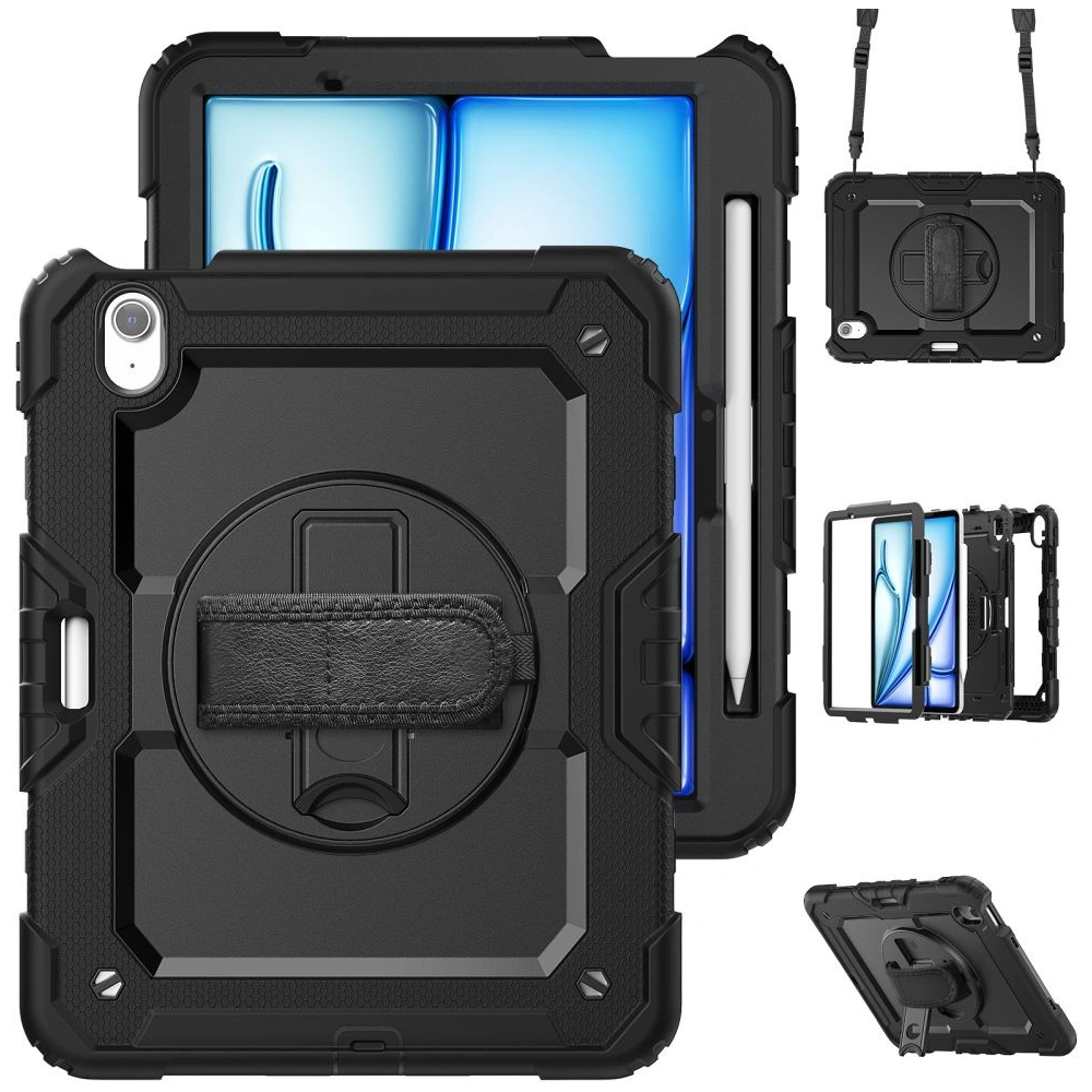 Hurtownia GSM - Case Tech-Protect Solid360 Apple iPad Air 11" 2024 (6. Generation) Schwarz - THP2845 - {ean13} - Hurt