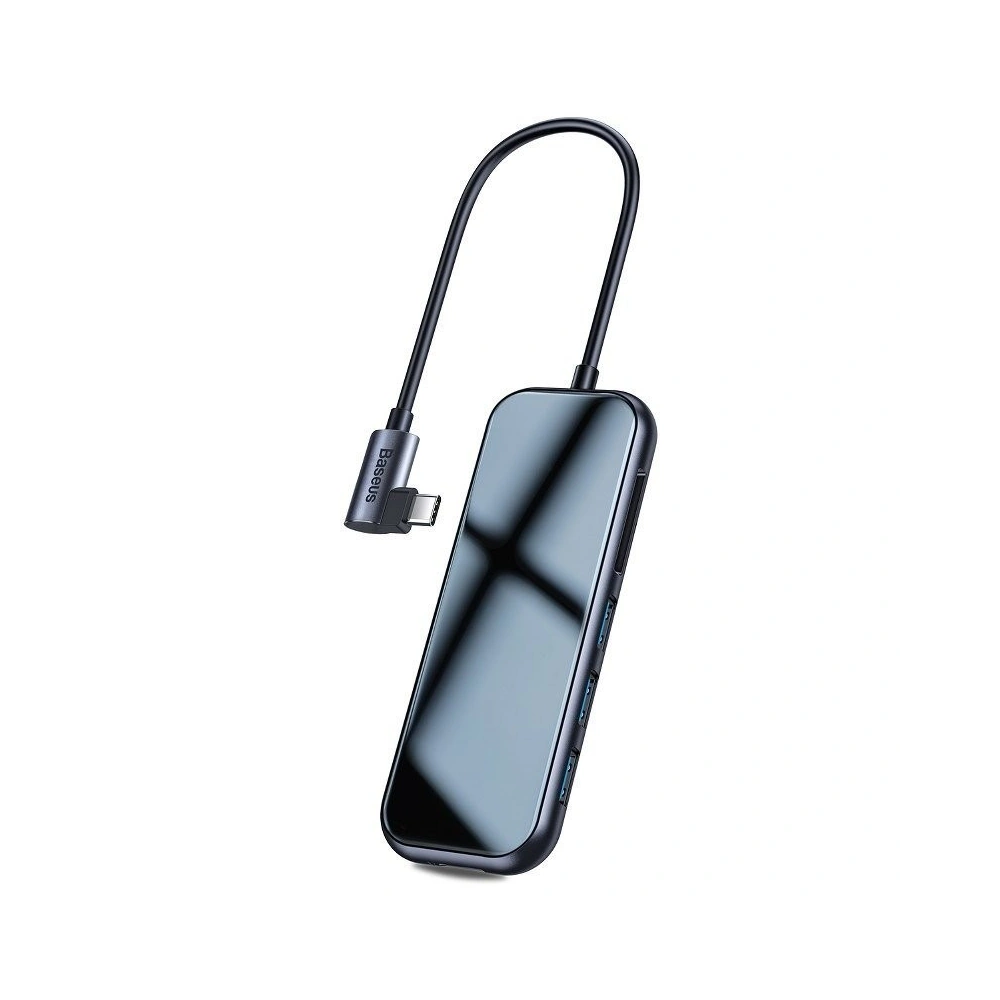 Hurtownia GSM - Adapter 6w1 Baseus Hub USB-C na 3x USB 3.0 + HDMI + USB-C PD + SD/microSD - BSU685 - {ean13} - Hurt