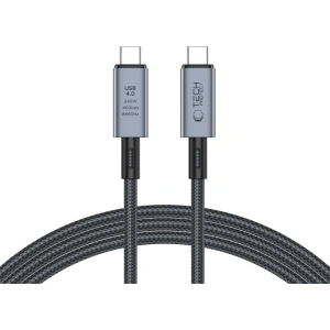 Hurtownia GSM - Kabel Tech-Protect Ultraboost Max USB-C / USB-C Thunderbolt 4.0 8K 40Gbps PD 240W 200cm Grau - THP2846 - {ean13} - Hurt