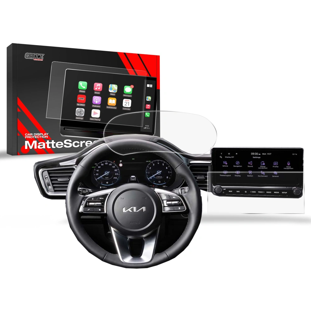 Hurtownia GSM - Matt fólia GrizzGlass CarDisplay védelem Kia ProCeed 2018-2024 [2w1] - GRZ10086 - {ean13} - Hurt