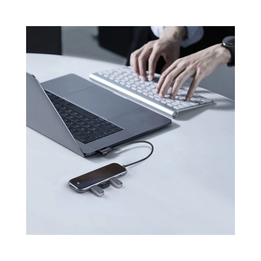 Hurtownia GSM - Adapter 5w1 Baseus Hub USB-C na 3x USB 3.0 + HDMI + USB-C PD - BSU684 - {ean13} - Hurt