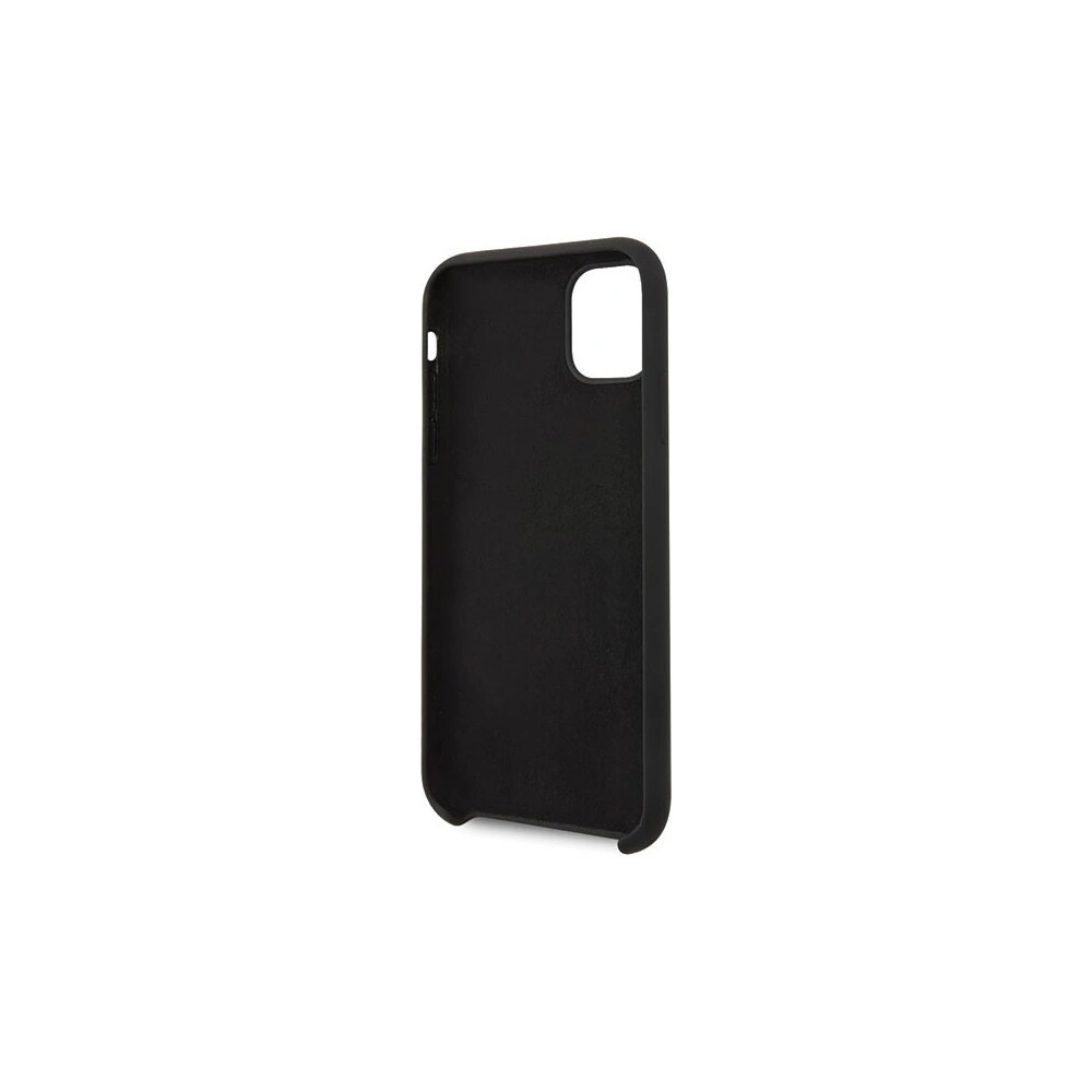 Hurtownia GSM - Etui Guess GUHCN65LSLMGBK Apple iPhone 11 Pro Max black/czarny hard case Silicone Vintage Gold Logo - GUE273BLK - {ean13} - Hurt