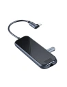 Hurtownia GSM - Adapter 6w1 Baseus Hub USB-C la 3x USB 3.0 + HDMI + USB-C PD + RJ45 Ethernet - BSU686 - {ean13} - Hurt