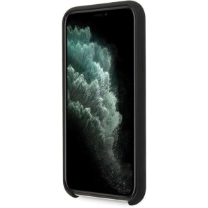 Wholesale Guess GUHCN65LSLMGBK iPhone 11 Pro Max black hard case Silicone Vintage Gold Logo - GUE273BLK - {ean13} - Hurt