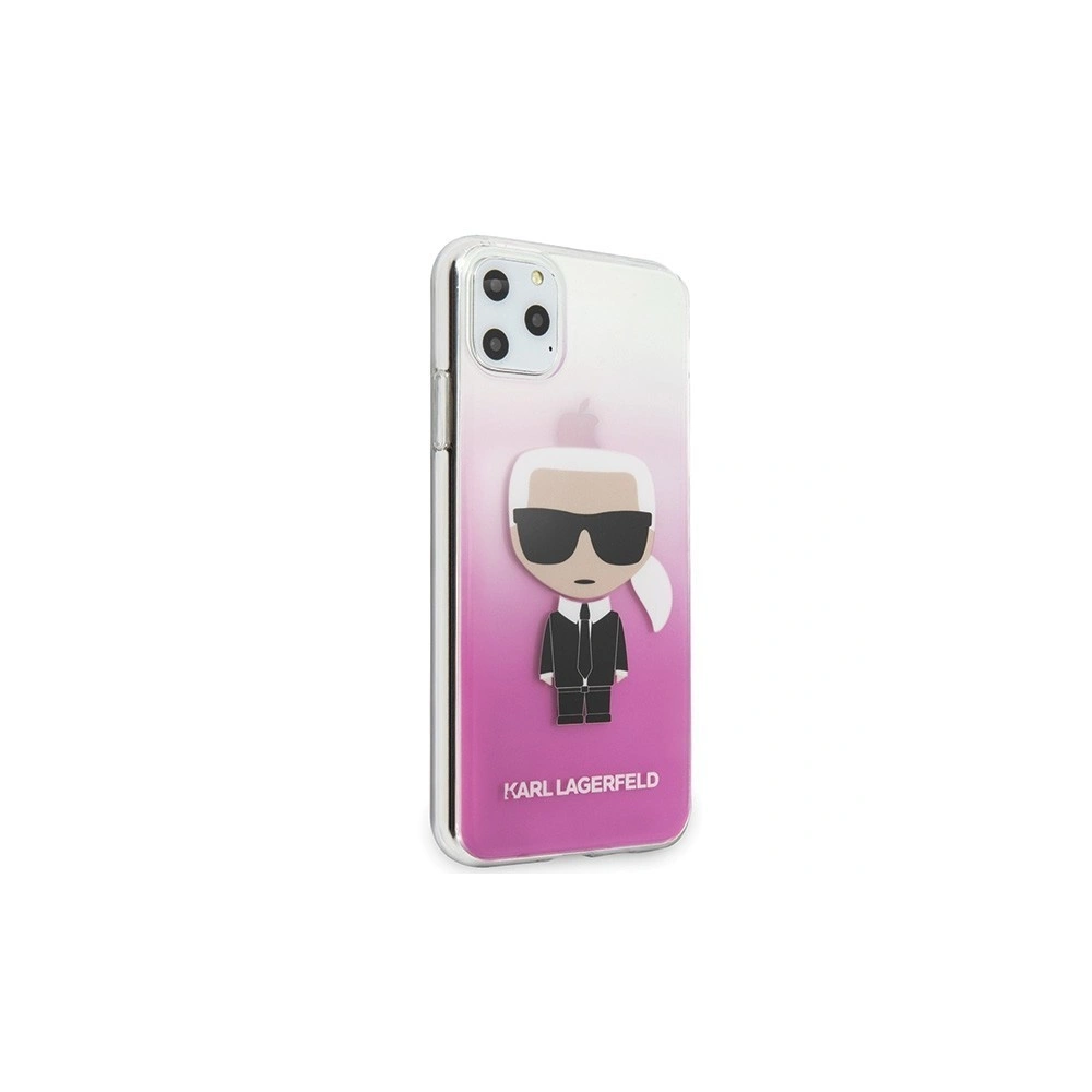 Hurtownia GSM - Karl Lagerfeld KLHCN65TRDFKPI iPhone 11 Pro Max różowy/pink Gradient Ikonik Karl - KLD185RS - {ean13} - Hurt