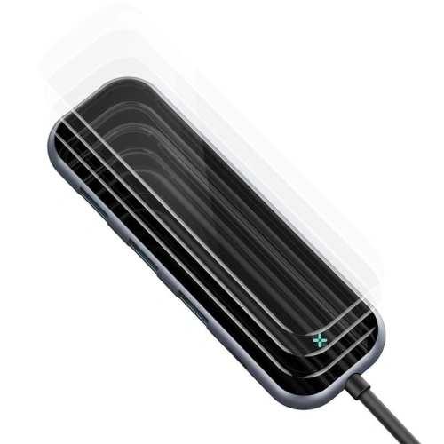 Adapter 6w1 Baseus Hub USB-C na 3x USB 3.0 + HDMI + USB-C PD + SD/microSD