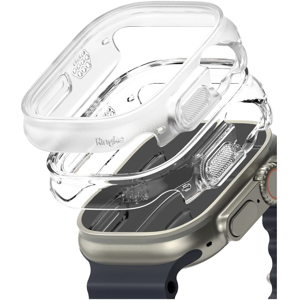 Hurtownia GSM - Etui Ringke Slim Apple Watch Ultra 1/2 49mm Clear & Alpine Clear [2 PACK] - RGK1978 - {ean13} - Hurt