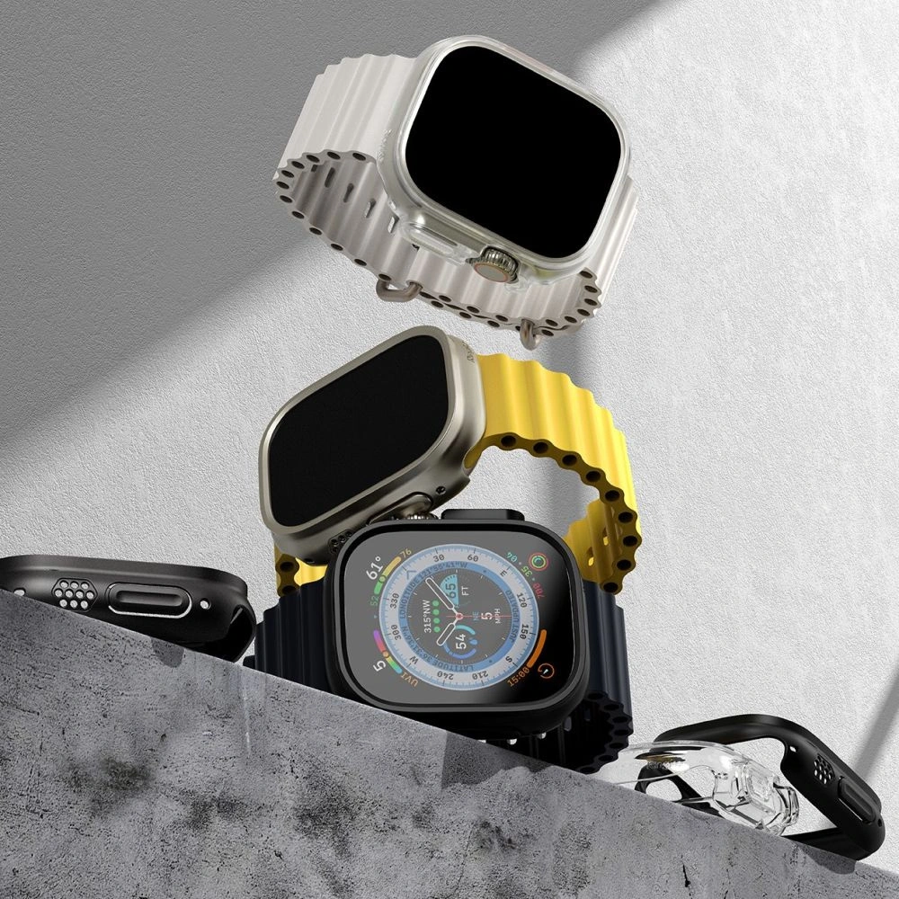 Wholesale Case Ringke Slim Apple Watch Ultra 1/2 49mm Clear & Alpine Clear [2 PACK] - RGK1978 - {ean13} - Hurt