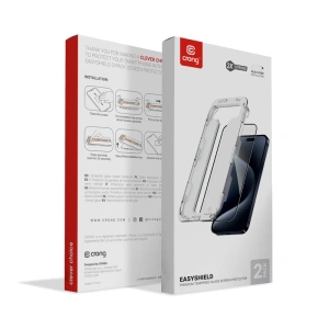 Hurtownia GSM - Szkło hartowane Crong EasyShield Apple iPhone 15 Plus [2 PACK] - CRG766 - {ean13} - Hurt