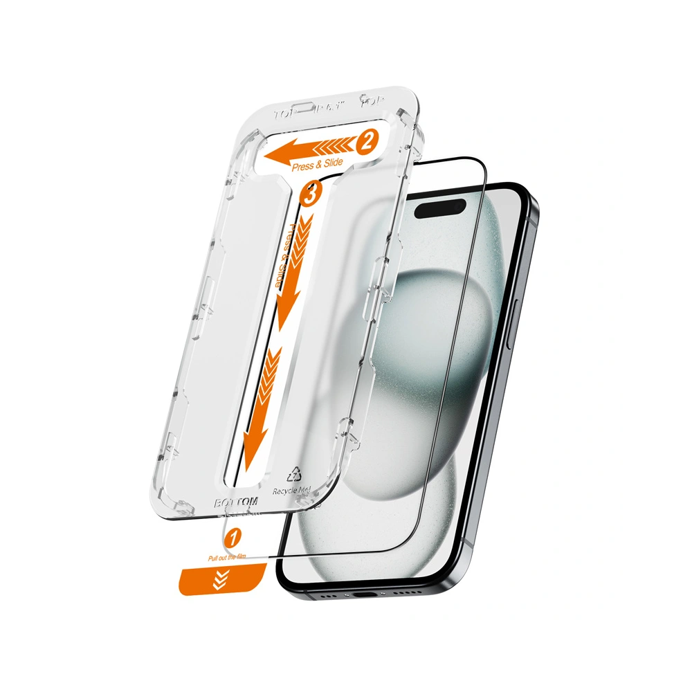 Hurtownia GSM - Szkło hartowane Crong EasyShield Apple iPhone 15 Plus [2 PACK] - CRG766 - {ean13} - Hurt