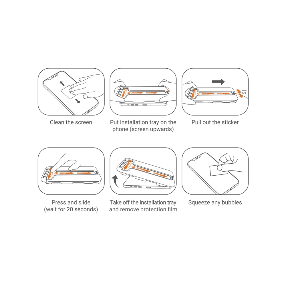 Hurtownia GSM - Szkło hartowane Crong EasyShield Apple iPhone 15 Plus [2 PACK] - CRG766 - {ean13} - Hurt
