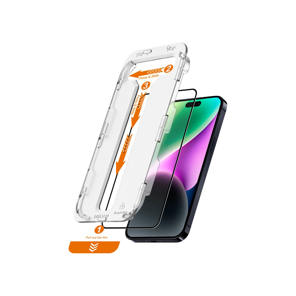Hurtownia GSM - Gehärtetes Glas Crong EasyShield Apple iPhone 14 / iPhone 13 / iPhone 13 Pro [2 PACK] - CRG769 - {ean13} - Hurt