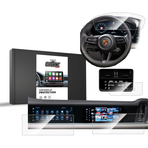 Hurtownia GrizzGlass - 5906146428836 - GRZ10136 - Folia ceramiczna GrizzGlass CarDisplay Protection do Porsche Cayenne 2019-2024 [4w1] - B2B homescreen