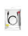 Hurtownia GSM - Kabel lightning z podświetleniem LED Baseus Halo 2.4A 0.5m (czarny) - BSU689BLK - {ean13} - Hurt