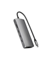 Adapter Satechi USB-C Multiport 8K USB-C / USB-C, HDMI, 3xUSB-A 3.2 Gen 2 10Gbps, USB-A 3.2 Gen 1 5Gbps, SD/TF Space Grau
