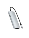 Wholesale Satechi USB-C Multiport 8K adapter USB-C / USB-C, HDMI, 3xUSB-A 3.2 Gen 2 10Gbps, USB-A 3.2 Gen 1 5Gbps, SD/TF silver - STH138 - {ean13} - Hurt