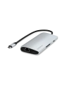 Hurtownia GSM - Adapter Satechi USB-C Multiport 8K USB-C / USB-C, HDMI, 3xUSB-A 3.2 Gen 2 10Gbps, USB-A 3.2 Gen 1 5Gbps, SD/TF ezüst - STH138 - {ean13} - Hurt