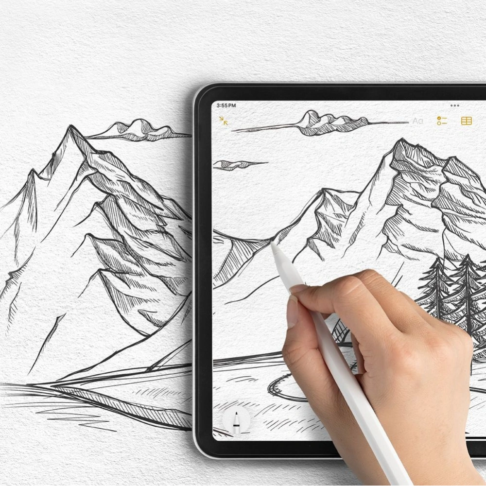 Hurtownia GSM - Folia Ringke Paper Touch Apple iPad Air 13" 2024 (6. generacji) Clear [2 PACK] - RGK1982 - {ean13} - Hurt