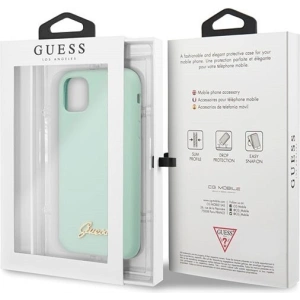 Hurtownia GSM - Etui Guess GUHCN65LSLMGG Apple iPhone 11 Pro Max grün/hard case Silikon Vintage Gold Logo - GUE274GRN - {ean13} - Hurt