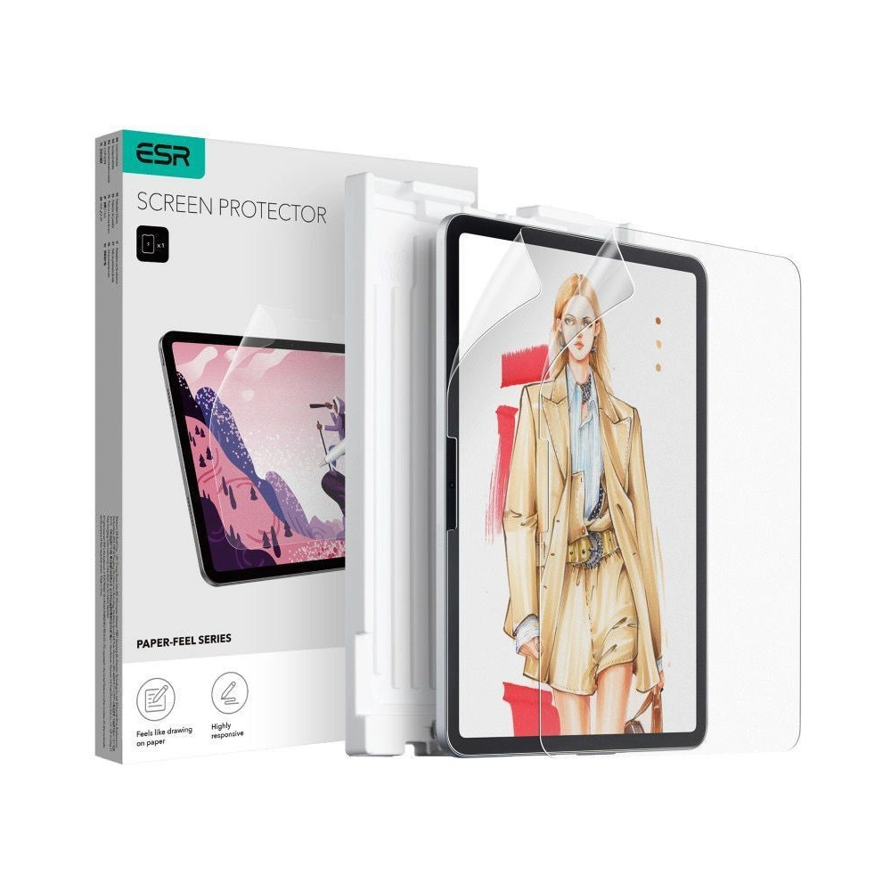 Wholesale ESR Paper Feel Apple iPad Air 11" 2024 (6 gen) Matte Clear [2 PACK] - ESR816 - {ean13} - Hurt