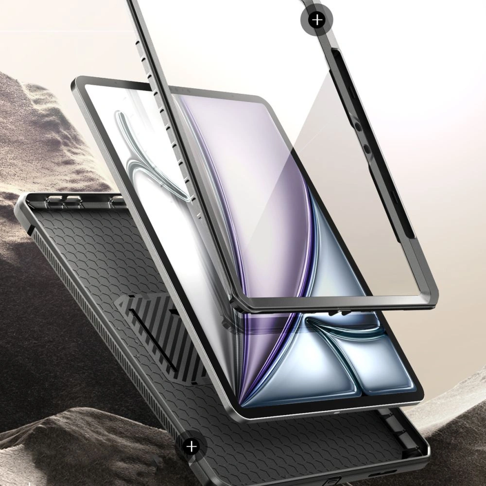 Hurtownia GSM - Etui Supcase Unicorn Beetle Pro Apple iPad Air 13" 2024 (6. generație) Negru - THP2850 - {ean13} - Hurt