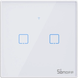 Hurtownia GSM - Berührungsschalter Sonoff T2 EU WiFi + RF 433 TX (2-Kanal) neue Version - SNF156 - {ean13} - Hurt