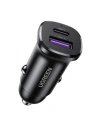 Hurtownia GSM - Încărcător auto UGREEN EC305 USB-C, USB-A 30W negru - UGR1843 - {ean13} - Hurt