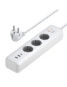 UGREEN CD286 3xAC, 2xUSB-A, USB-C 30W 2m fehér elosztó.