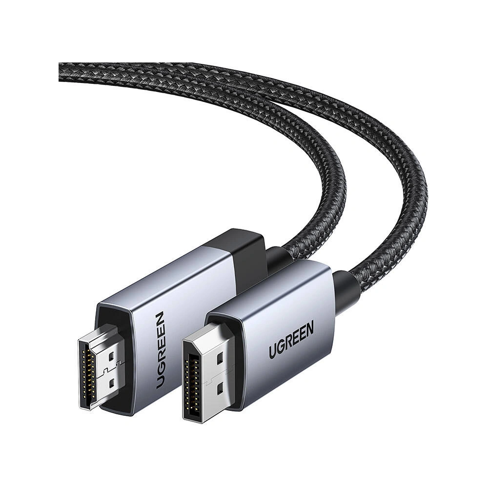 Hurtownia GSM - UGREEN DP119 DisplayPort / HDMI Kabel 4K60Hz 3m schwarz - UGR1848 - {ean13} - Hurt
