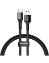 Kabel micro USB z podświetleniem LED Baseus Halo 3A 0.5m (czarny)