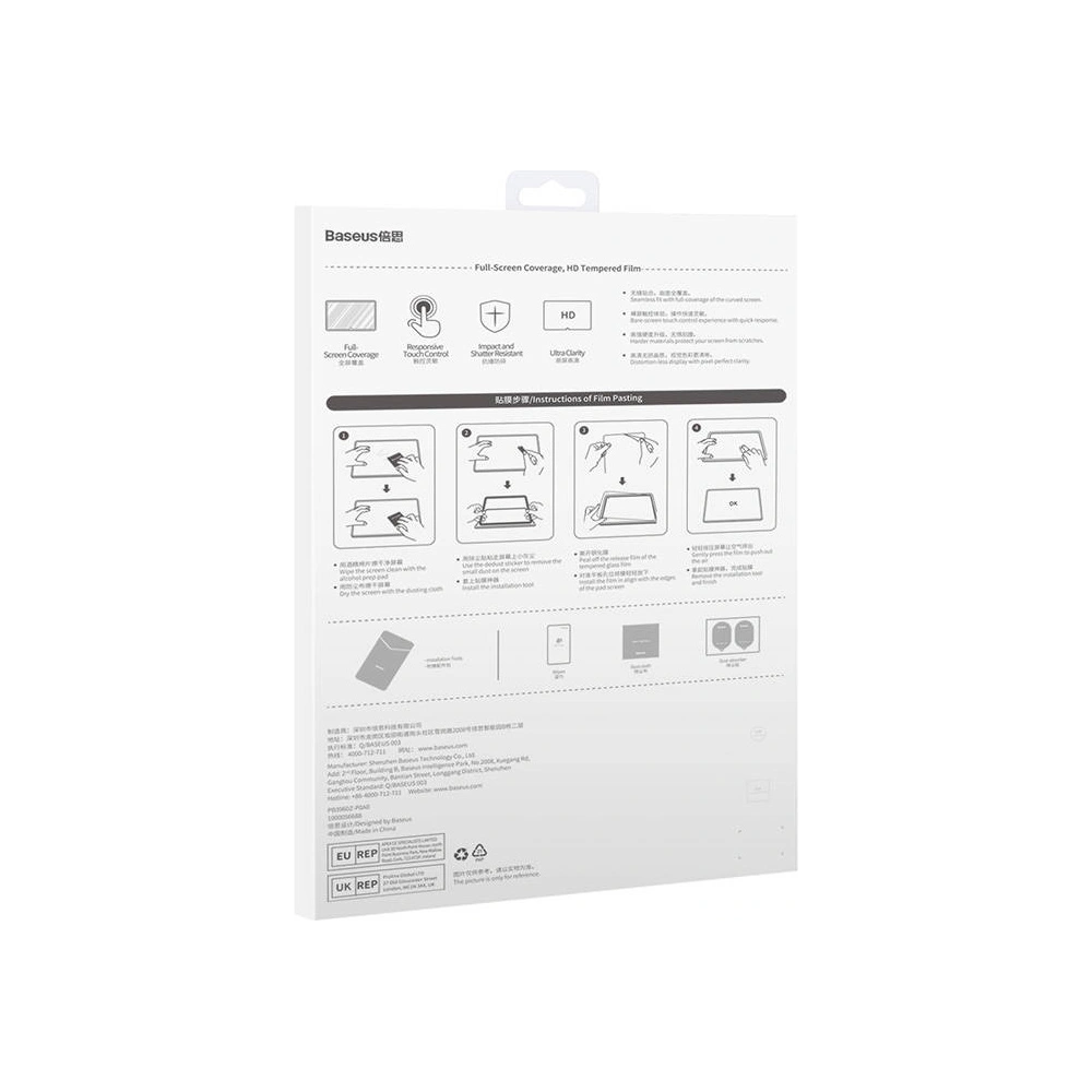 Hurtownia GSM - Szkło hartowane Baseus Crystal 0.3mm Huawei MatePad 11 10.4" - BSU4894 - {ean13} - Hurt