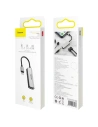 Hurtownia GSM - Adapter Audio Baseus L52 Lightning do Mini Jack 3.5mm i 2x Lightning (srebrny) - BSU690SLV - {ean13} - Hurt