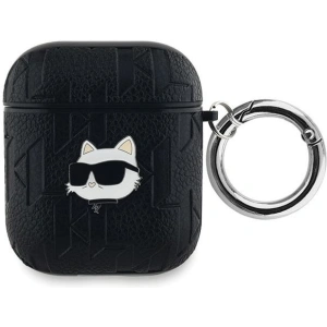 Hurtownia GSM - Etui Karl Lagerfeld KLA2PGCHPK Apple AirPods 1/2 kryt Monogram Choupette Head černý/black - KLD2033 - {ean13} - Hurt