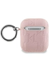 Hurtownia GSM - Etui Karl Lagerfeld KLA2PGCHPP Apple AirPods 1/2 cover Monogram Choupette Head różowy/pink - KLD2034 - {ean13} - Hurt