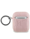Hurtownia GSM - Etui Karl Lagerfeld KLA2PGKCPP Apple AirPods 1/2 cover Monogram Karl & Choupette Head różowy/pink - KLD2036 - {ean13} - Hurt