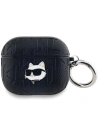 Wholesale Karl Lagerfeld KLA3PGCHPK Apple AirPods 3 cover Monogram Choupette Head black - KLD2039 - {ean13} - Hurt
