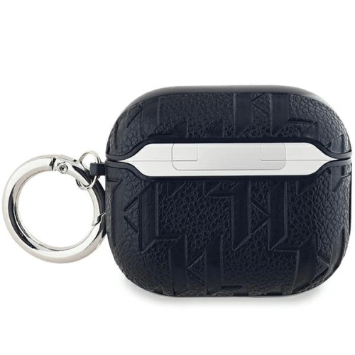 Etui Karl Lagerfeld KLA3PGCHPK Apple AirPods 3 cover Monogram Choupette Head czarny/black