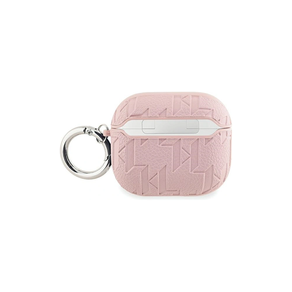 Hurtownia GSM - Etui Karl Lagerfeld KLA3PGCHPP Apple AirPods 3 cover Monogram Choupette Head różowy/pink - KLD2040 - {ean13} - Hurt