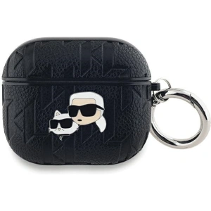 Hurtownia GSM - Etui Karl Lagerfeld KLA3PGKCPK Apple AirPods 3 kryt Monogram Karl & Choupette Head černý/black - KLD2041 - {ean13} - Hurt